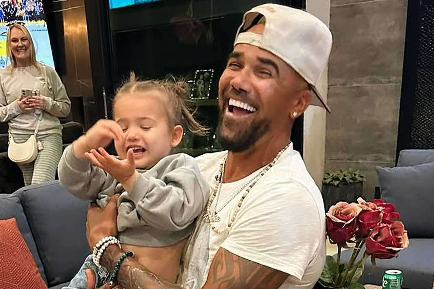 Shemar Moore's Sweetest Role Yet: Daddy to Baby Frankie