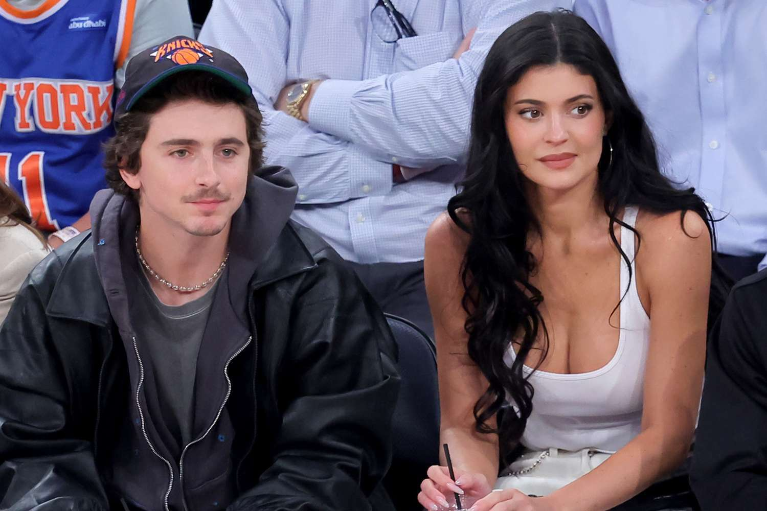 Kylie Jenner Joins Timothée Chalamet for Intimate Courtside Date at Knicks Playoff Night