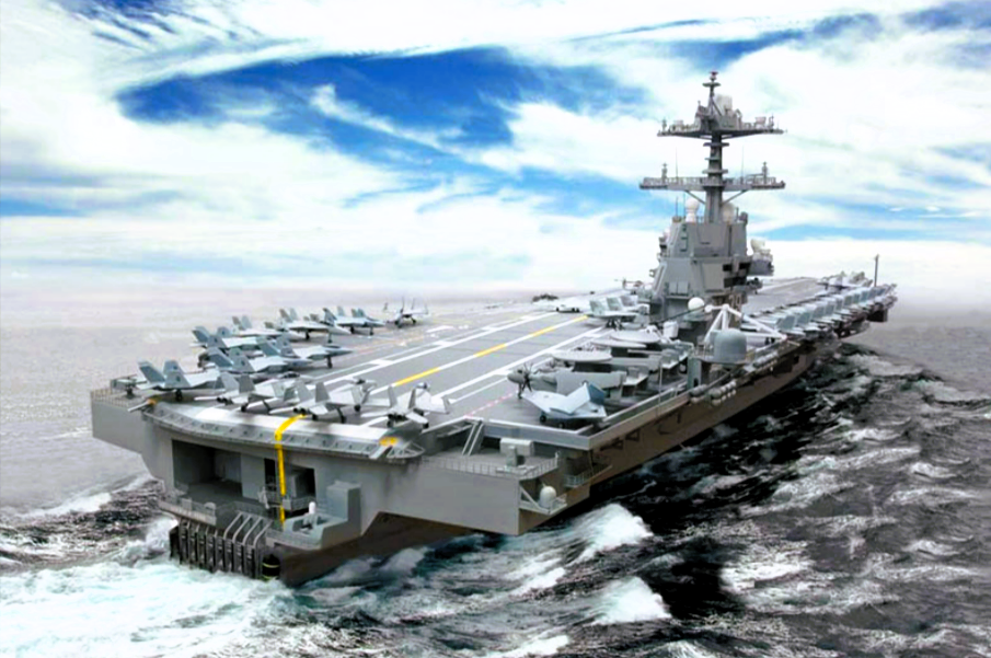 Putin zittert! Amerika schickt das Größtes Kriegsschiff der Welt - es ist schon im Mittelmeer!